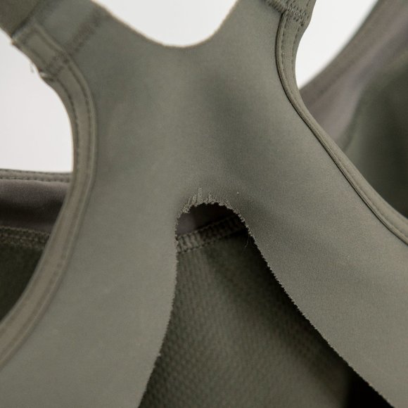 Lululemon All Powered Up Bra *Medium Support, A-E Cups Bronze Green | 32 D - Picture 5 of 6